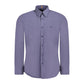 Blue Cotton Men Shirt