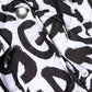 White DG Mania Hooded Sleeveless Puffer Jacket