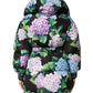 Multicolor Floral Print Puffer Quilted Jacket