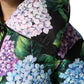 Multicolor Floral Print Puffer Quilted Jacket