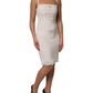 White Full Slip DG Logo Silk Dress Sleepwear