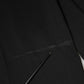 Black Wool High Waist Wide Leg Pants