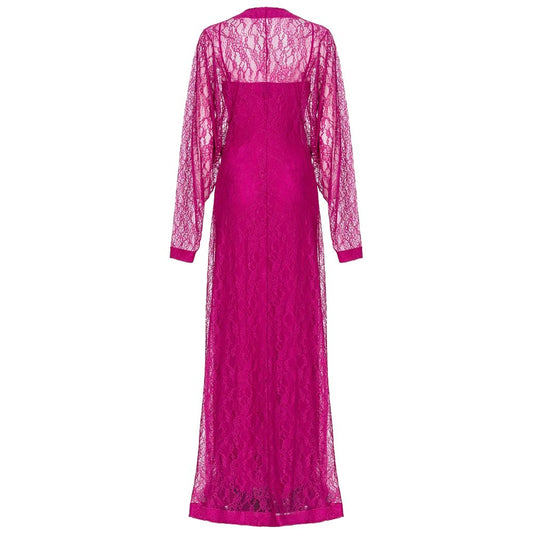 Purple Nylon Dress