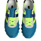 Multicolor Leather Low Top Men Sneakers Shoes