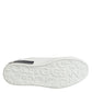 White Black Leather Portofino Sneaker Shoes