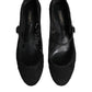 Black Vally Taormina Floral Lace Pumps Shoes