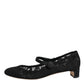 Black Vally Taormina Floral Lace Pumps Shoes