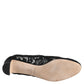 Black Vally Taormina Floral Lace Pumps Shoes