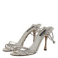 Silver Strass Ankle Strap KEIRA Sandals Shoes