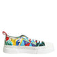 Multicolor Patchwork Low Top Sneakers Shoes