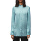 Silk Blend Striped Shirt