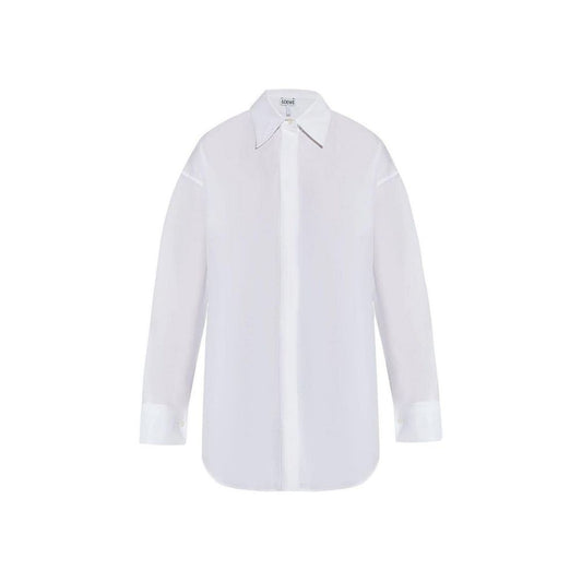 Draped Cotton Shirt