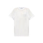 Mango Logo Embroidered Cotton T-Shirt