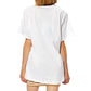 Mango Logo Embroidered Cotton T-Shirt