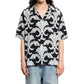 Garavani Metamorphos Wall Print Bowling Shirt