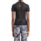 Sheer Knit T-Shirt
