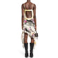 Printed Crepe Dress