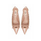 Leather Slingback Pumps