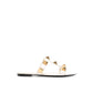 Roman Stud Leather Flat Sandals