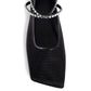Mesh Crystal Ballerina Flats