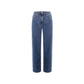 Wide Leg Denim Jeans