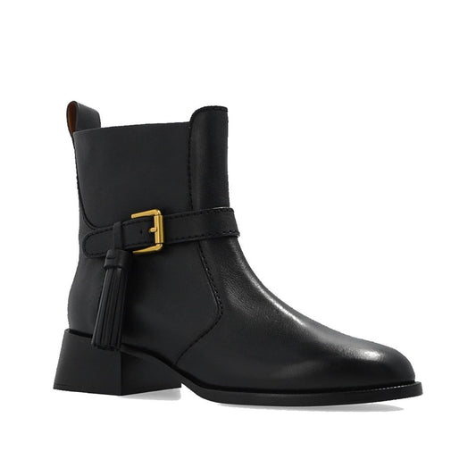 Lory Leather Ankle Boots