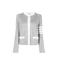 4- Bar Wool Cardigan