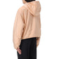 Blend Silk Zip-Up Hooded Jacket