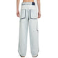 Wide Leg Denim Jeans