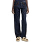 Piped-Trim Denim Jeans