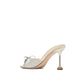 Leather Crystals Mules