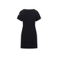 Cotton Logo Mini Dress