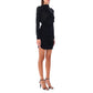 Cowl Back Mini Dress
