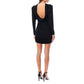 Cowl Back Mini Dress