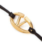V-Logo Cotton Bracelet
