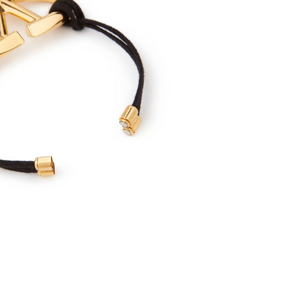 V-Logo Cotton Bracelet