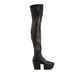Leather Platform Boots