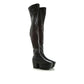 Leather Platform Boots