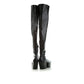 Leather Platform Boots