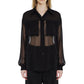 Silk Crepe Muslin Shirt