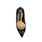 Godiva 075 Croc-Effect Leather Pumps