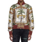Printed Silk Jacket