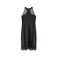 Satin Strappy Midi Dress