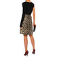 Leopard Print Calf Hair Skirt