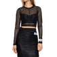 x Kim Transparent Top