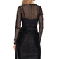 x Kim Transparent Top