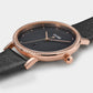 Gray Leather Watch