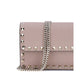 Rockstud Pochette with chain