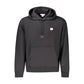 Black Cotton Men Sweater