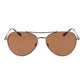 Brown Unisex Sunglasses